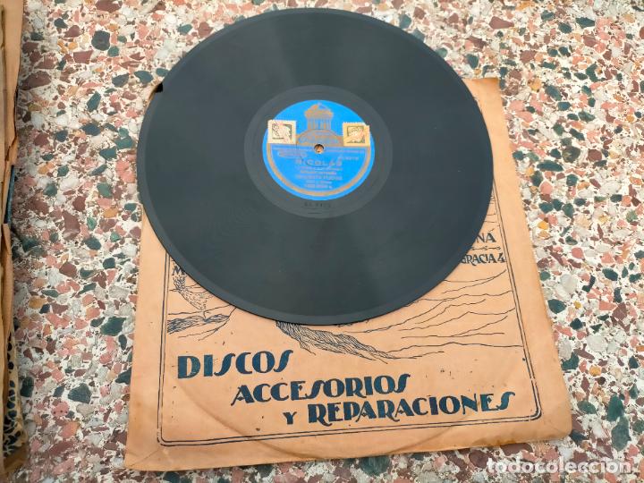 Discos de pizarra: Disco de pizarra antiguo odeon venta erita&ntilde;a nicolas orquesta planas - Foto 3