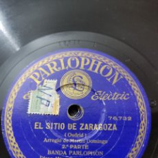 Discos de pizarra: DISCO PIZARRA EL SITIO DE ZARAGOZA