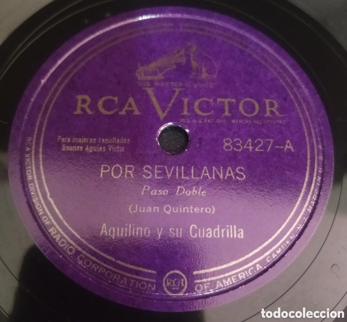Discos de pizarra: El Negro Aquilino - Foto 1