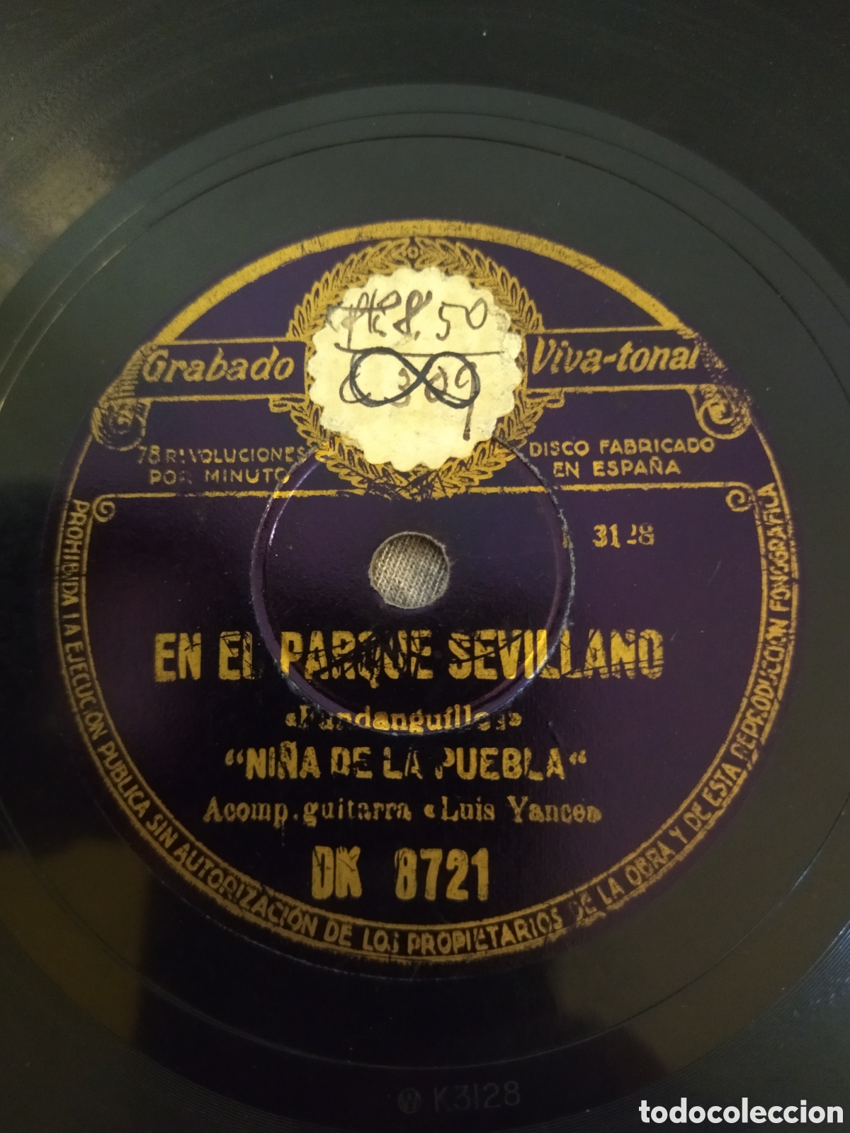 Discos de pizarra: Ni&ntilde;a de la Puebla - Foto 1