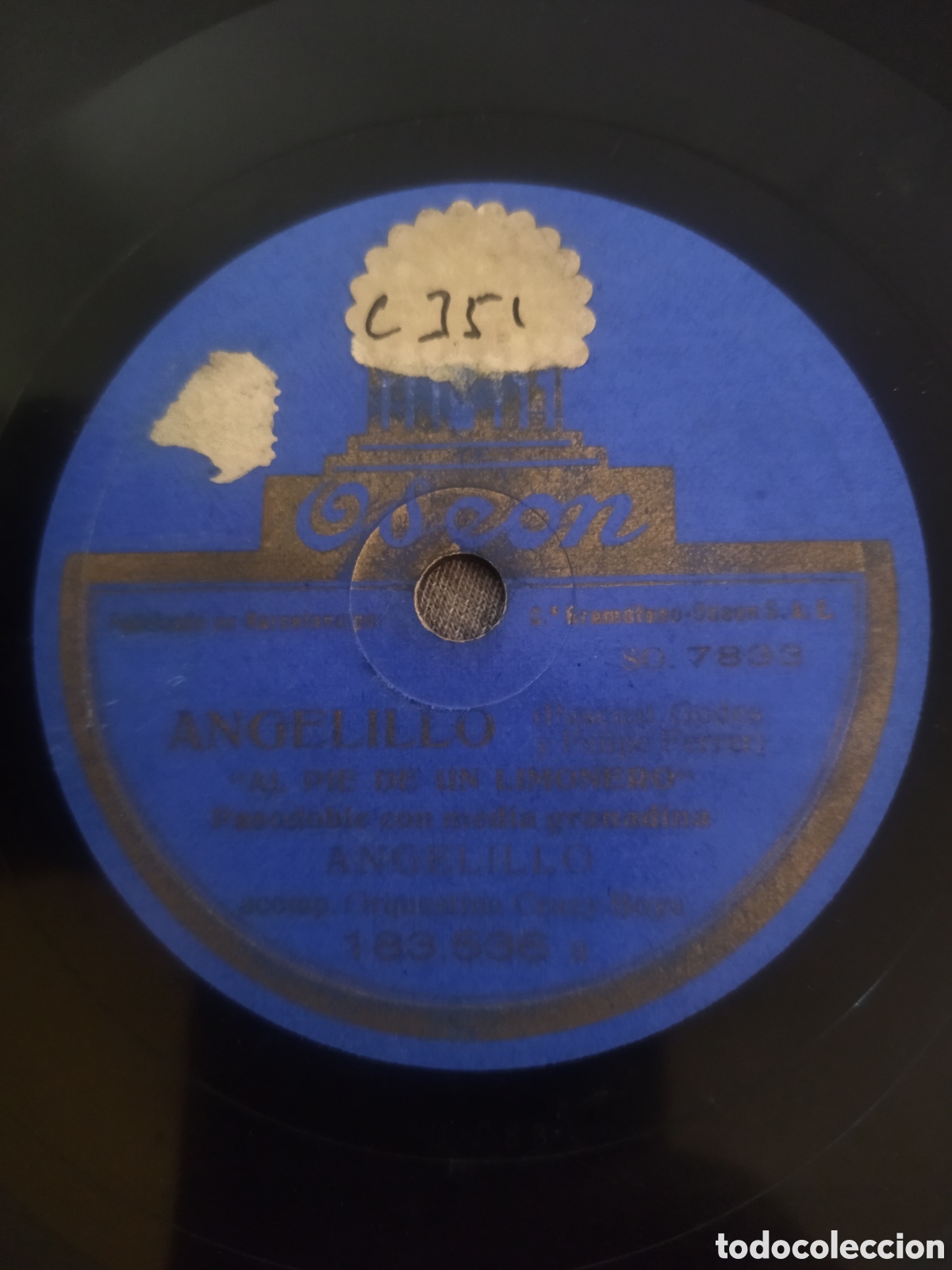 Discos de pizarra: Angelillo - Foto 1