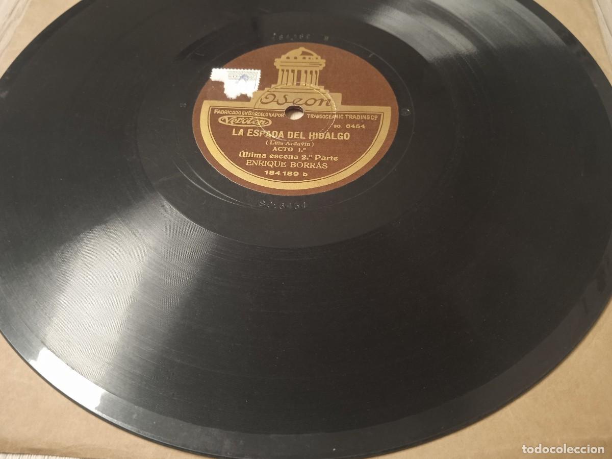Discos de pizarra: Comedia dram&aacute;tica. ENRIQUE BORR&Aacute;S. La espada del Hidalgo de Luis Ardav&iacute;n - Foto 5