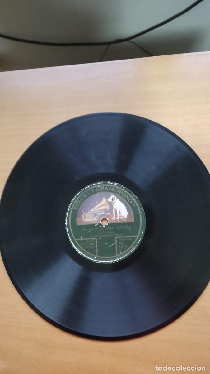 Discos de pizarra: DISCO DE PIZARRA &rdquo; ROSA CASTELLANA &rdquo; Y &rdquo; LA JAVA &rdquo; POR LA GOYA, ACOMPA&Ntilde;ADA DE PIANO - Foto 2