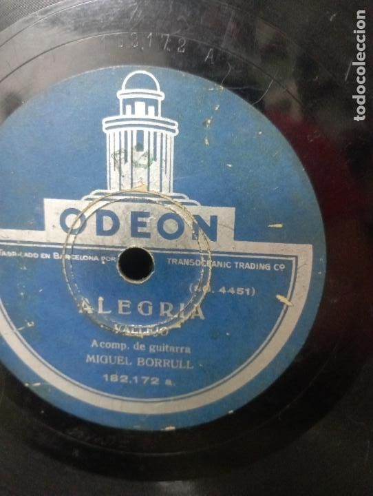 Discos de pizarra: alegria-seguidillas gitanas -pizarra - Foto 3