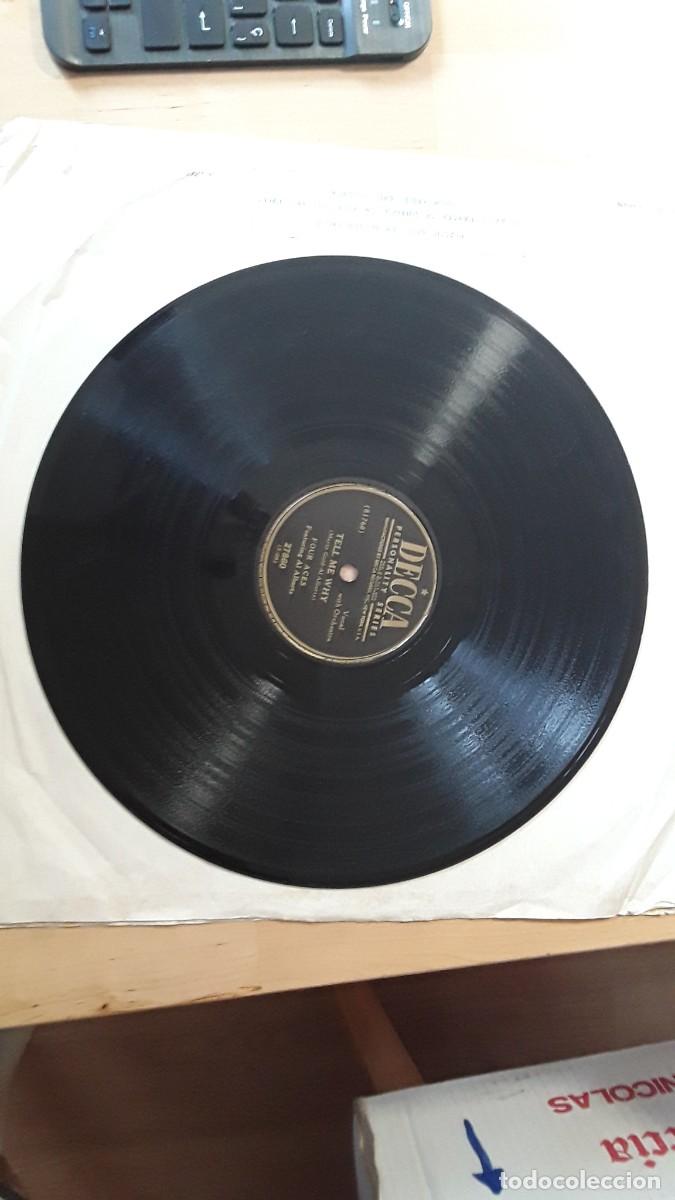Discos de pizarra: FOUR ACES FEATURING AL ALBERTS USA - Foto 1