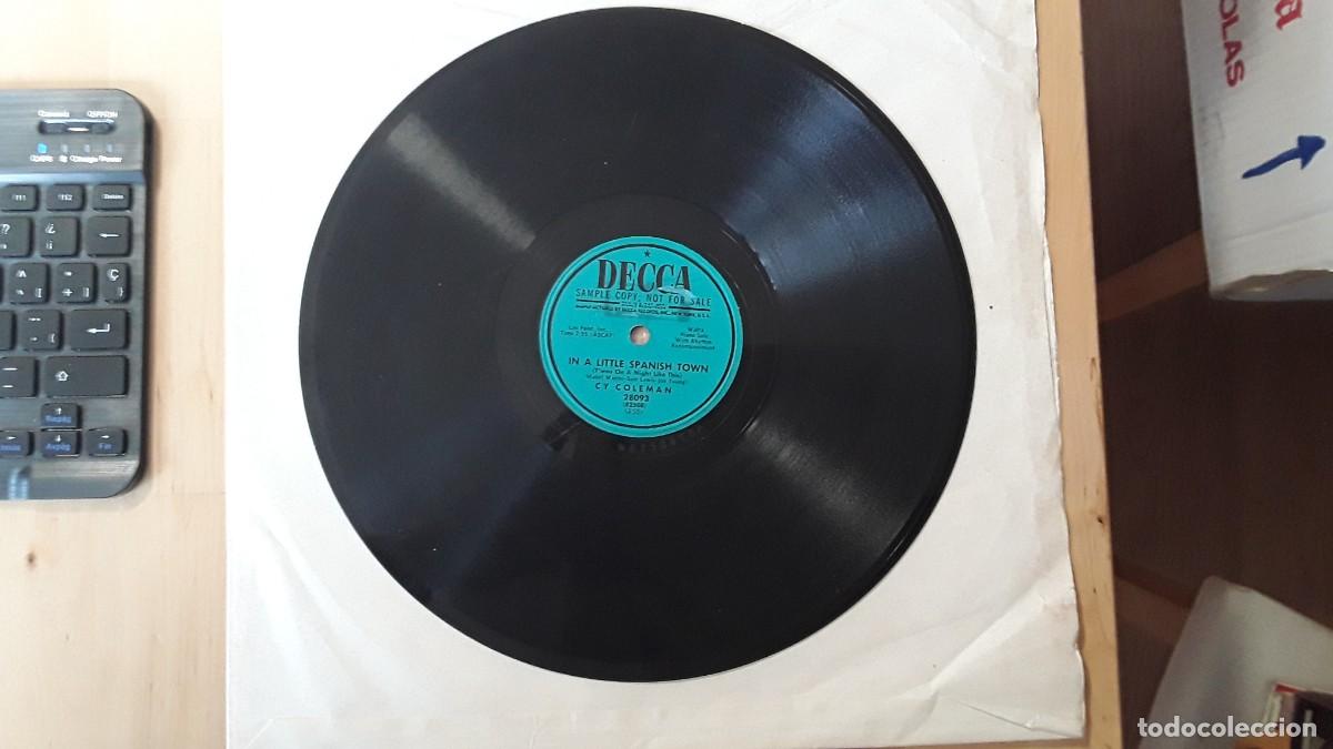 Discos de pizarra: CY COLEMAN DECCA USA - Foto 1