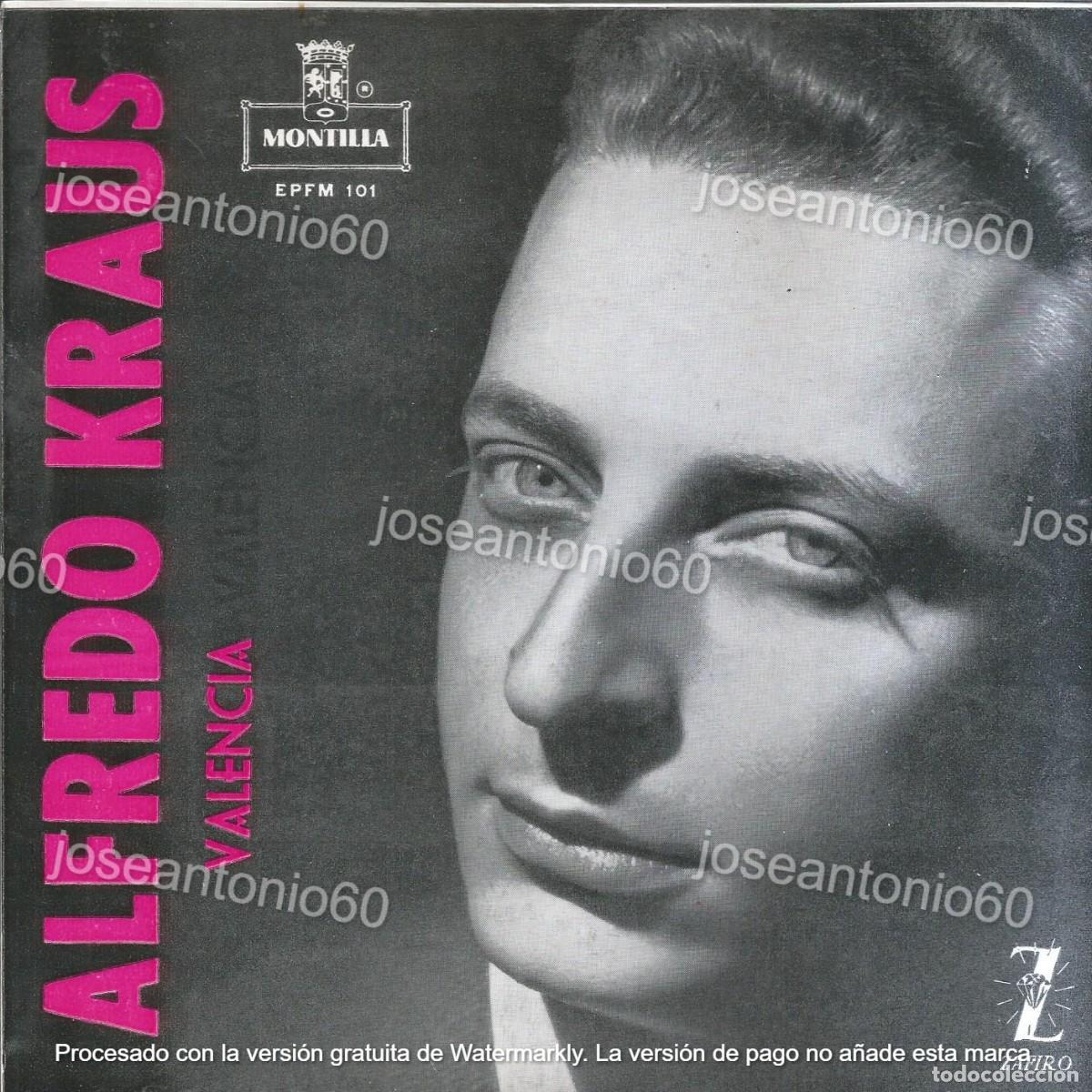 Discos de pizarra: Valencia. 1959. - Alfredo Kraus - Foto 1