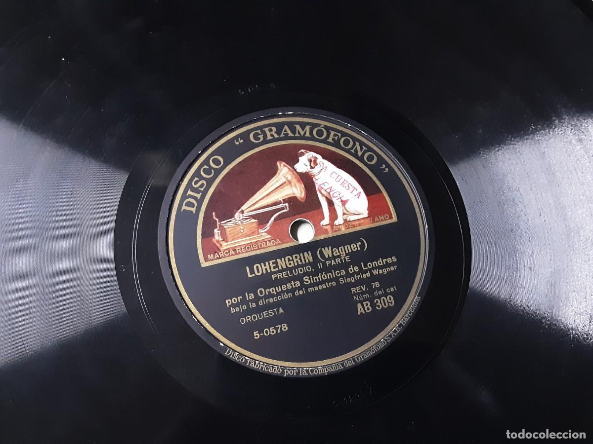 Discos de pizarra: WAGNER / LOHENGRIN/ ORQUESTA SINF&Oacute;NICA DE LONDRES - Foto 1