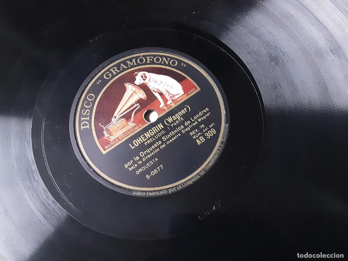 Discos de pizarra: WAGNER / LOHENGRIN/ ORQUESTA SINF&Oacute;NICA DE LONDRES - Foto 2