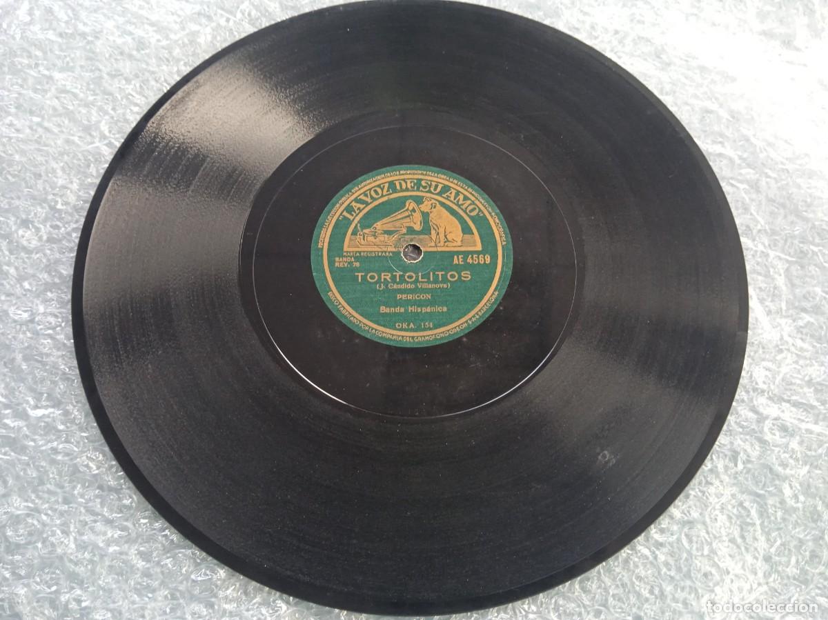 Discos de pizarra: Banda Hisp&aacute;nica. Peric&oacute;n/ Vals-jota - Foto 4