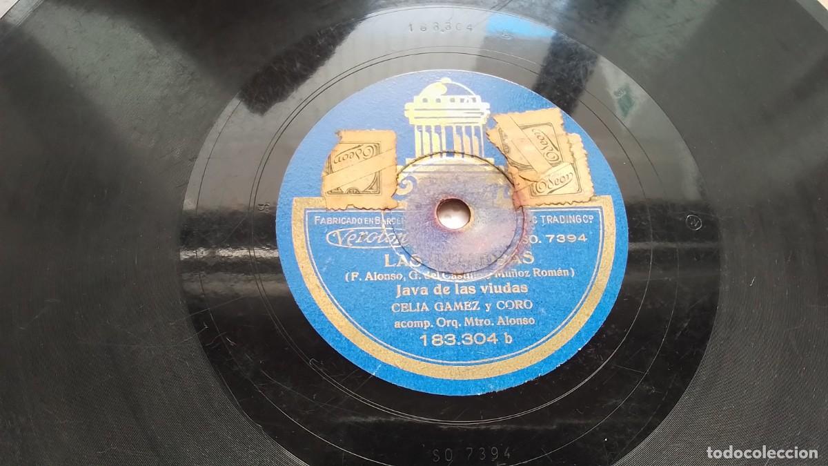 Discos de pizarra: Disco pizarra LAS LEANDRAS.CELIA GAMEZ - Foto 1