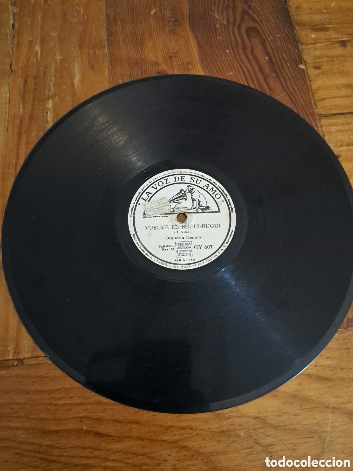 Discos de pizarra: Orquesta Demon &rdquo; vuelve el bugui-bugui / oh Rosalia &rdquo; - Foto 2