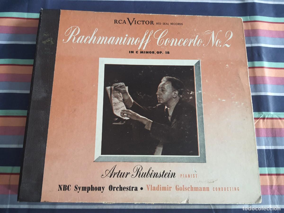 Discos de pizarra: RACHMANINOFF CONCERTO N&ordm;2 - Foto 1