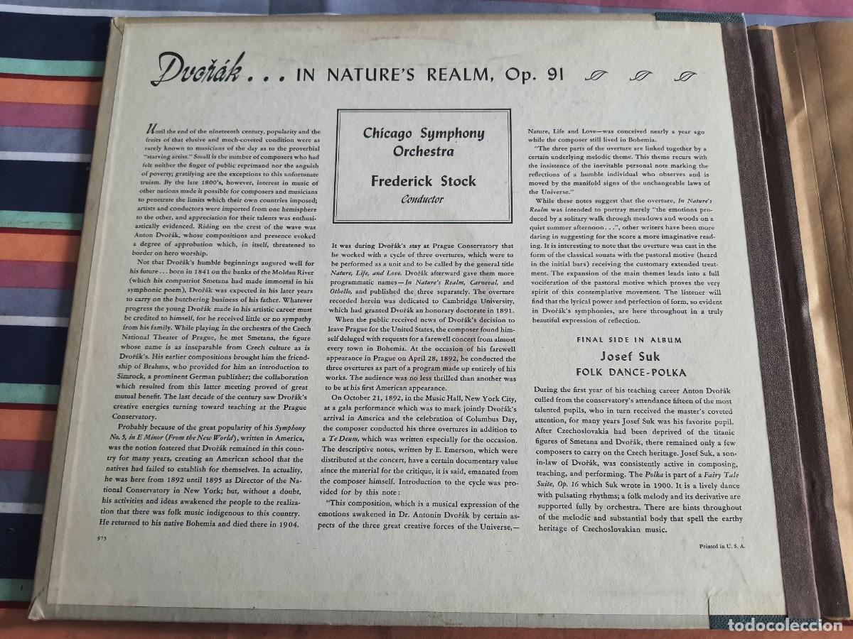Discos de pizarra: DVORAK IN NATURES REALM OP 91 - Foto 2