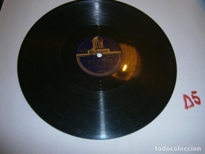 Discos de pizarra: ANTIGUO DISCO DE PIZARRA - LANDA VERA - DLP6 - Foto 1