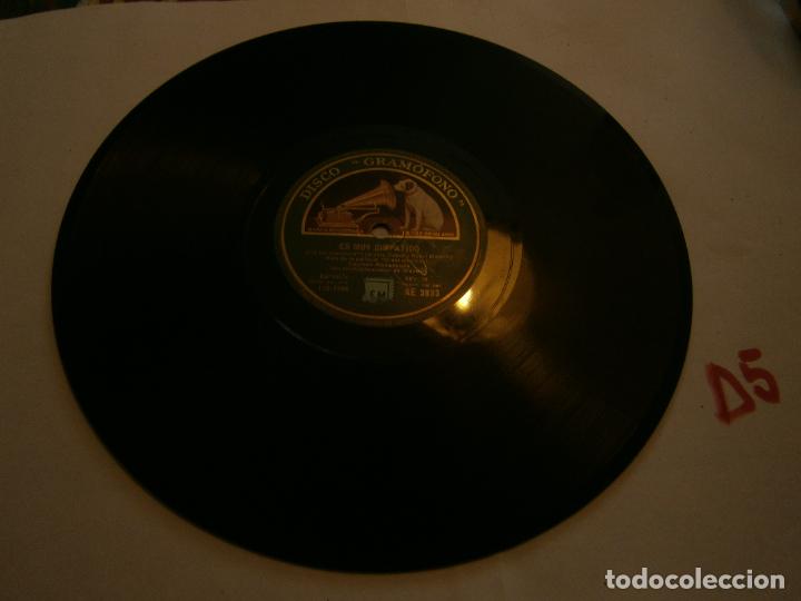 Discos de pizarra: ANTIGUO DISCO DE PIZARRA - CARMEN NAVASCUES - DLP6 - Foto 2