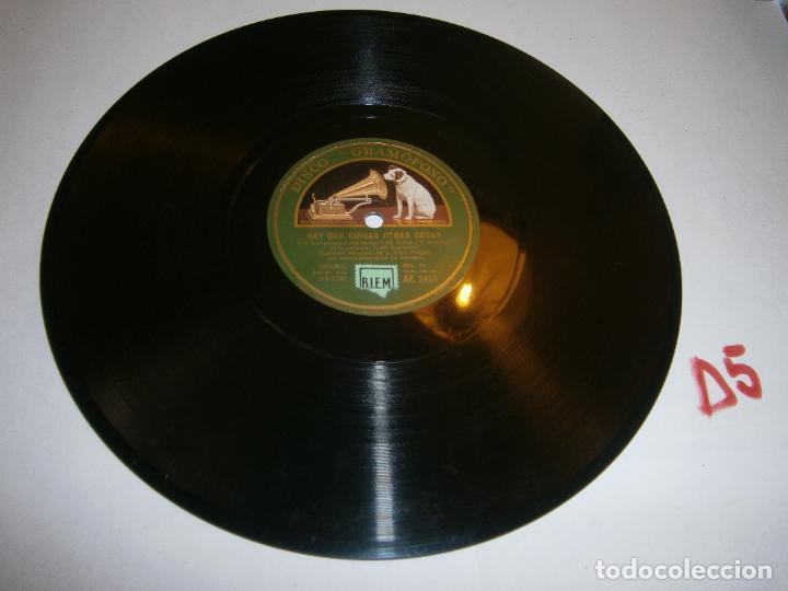 Discos de pizarra: ANTIGUO DISCO DE PIZARRA - CARMEN NAVASCUES - DLP6 - Foto 1