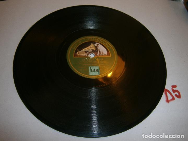 Discos de pizarra: ANTIGUO DISCO DE PIZARRA - MARAK WEBER - DLP6 - Foto 2