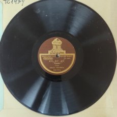 Discos de pizarra: DISCO 78 RPM - ODEON - EMILIO VENDRELL - AY, AY, AY / PRINCESITA