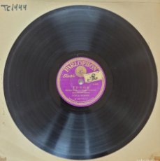 Discos de pizarra: DISCO 78 RPM - PARLOPHON - LOLITA MÉNDEZ - TORNA / ME RONDA EL MEJOR PAÑERO - GRAMÓFONO