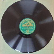Discos de pizarra: DISCO 78 RPM - LA VOZ DE SU AMO - ORQ. JACK HYLTON - RIMAS INFANTILES / EL RUNAROUND - GRAMÓFONO