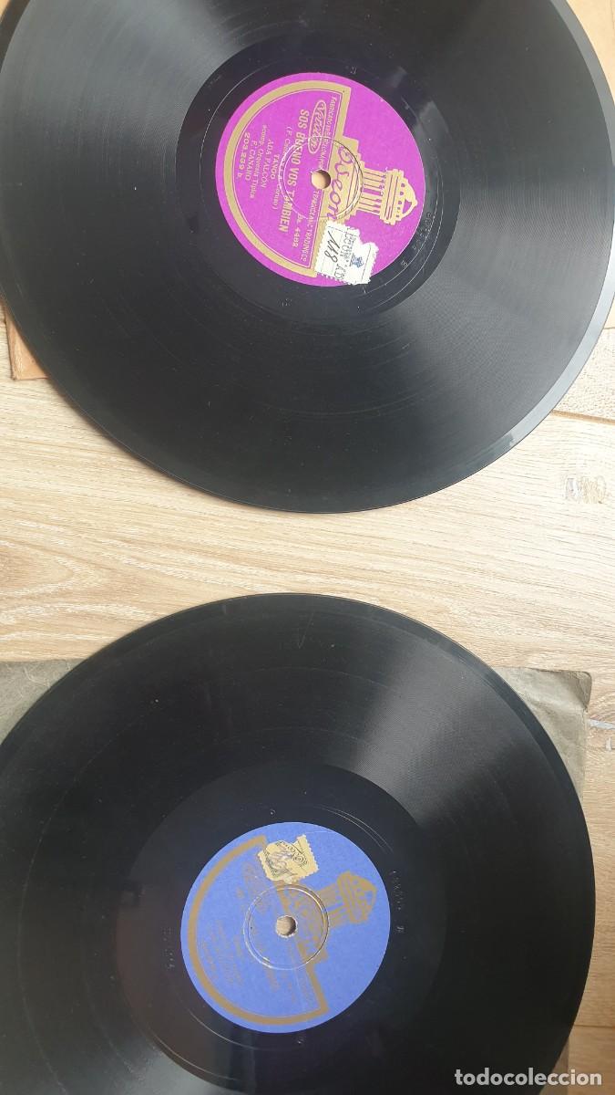 Discos de pizarra: Discos pizarra antiguos, Tangos - Foto 1