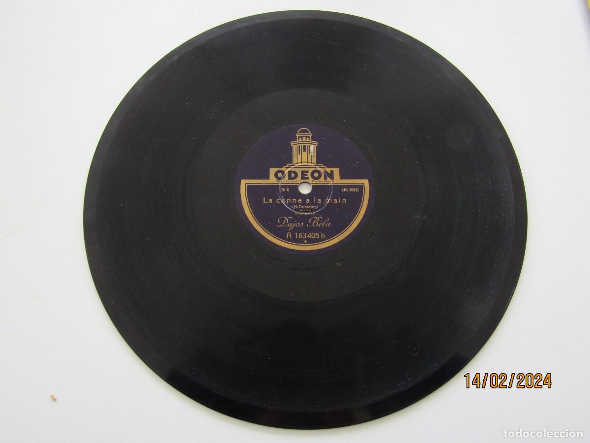 Discos de pizarra: ANTIGUO DISCO DE PIZARRA FRANCIA - Foto 2