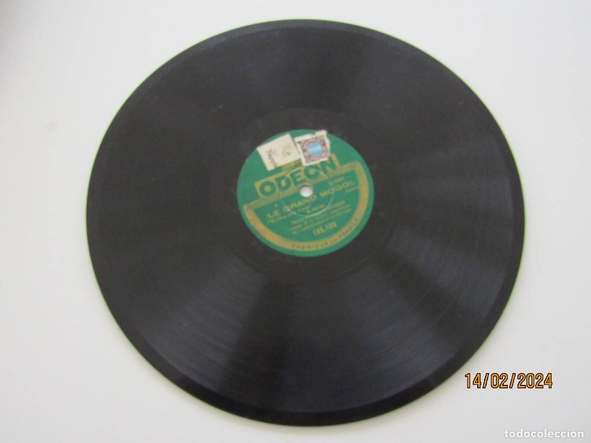 Discos de pizarra: Disco pizarra gram&oacute;fono ODEON FRACES - Foto 2