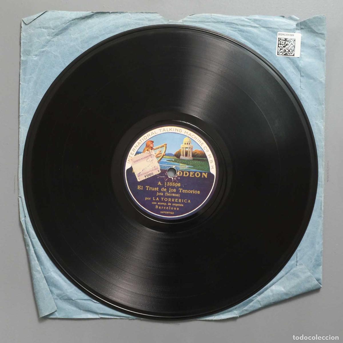 Discos de pizarra: DISCO PIZARRA. EL TRUST DE LOS TENORIOS - Foto 2
