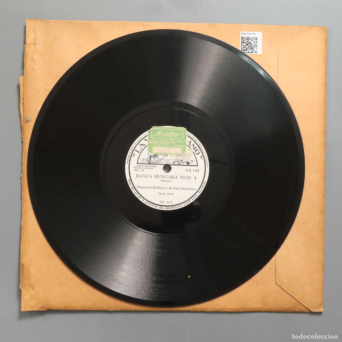 Discos de pizarra: DISCO PIZARRA. DANZA HUNGARA. 6. 5 - Foto 2