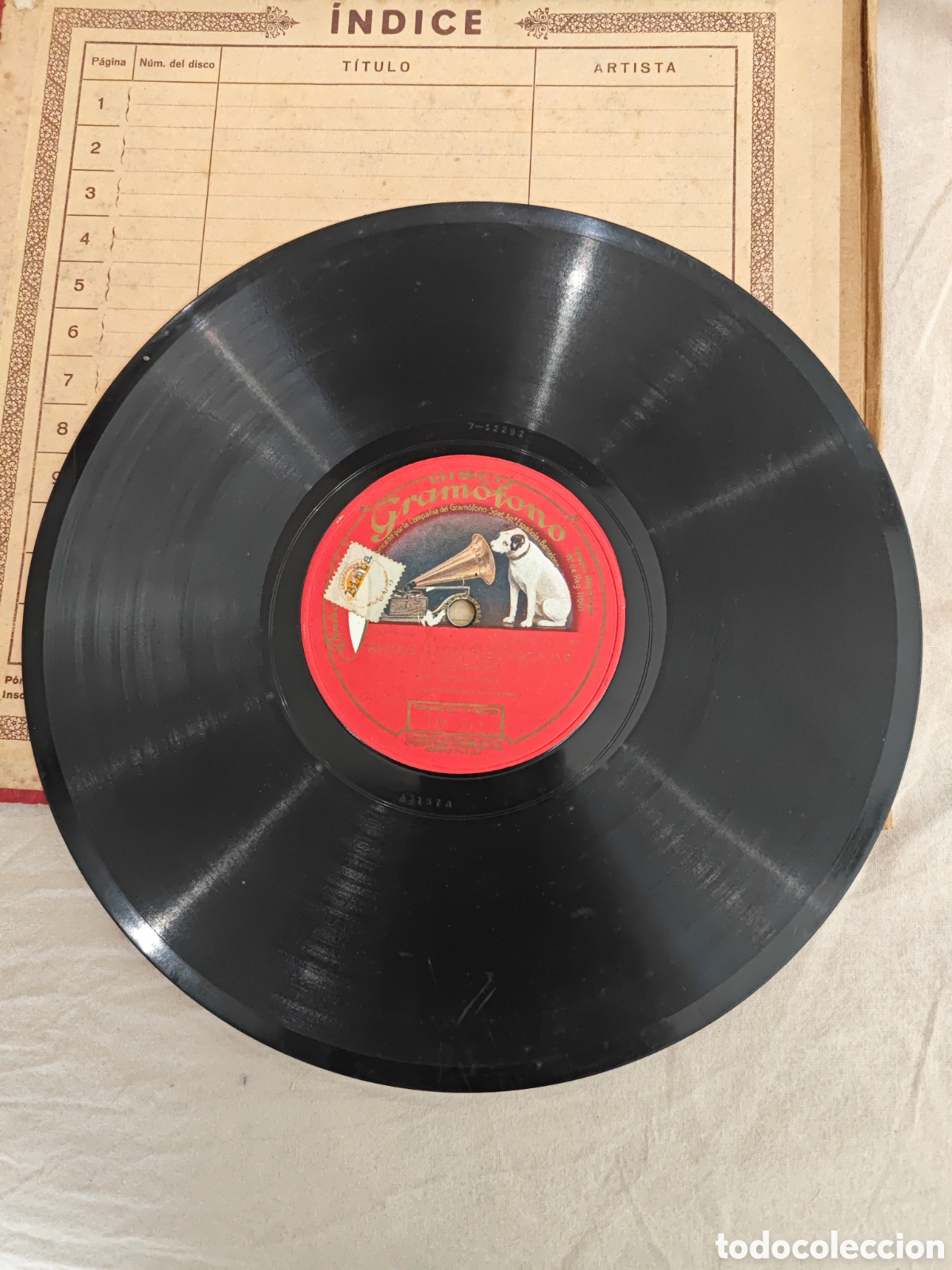 Discos de pizarra: Amapola - Bimba non tavvicinar. Disco pizarra - Foto 2