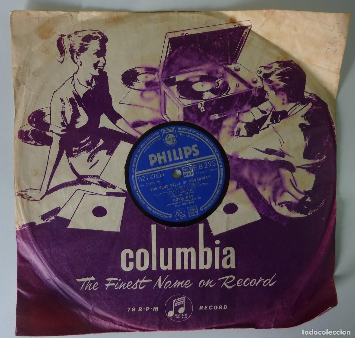 Discos de pizarra: DORIS DAY // PELICULA LUCKY ME // DISCO PIZARRA - Foto 1