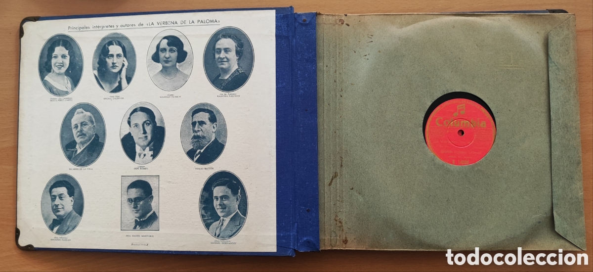 Discos de pizarra: OBRA COMPLETA - ALBUM LA VERBENA DE LA PALOMA - Foto 4