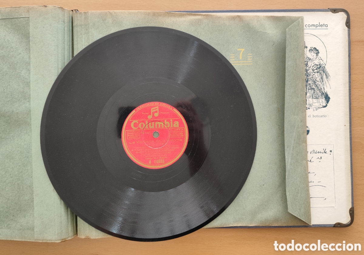 Discos de pizarra: OBRA COMPLETA - ALBUM LA VERBENA DE LA PALOMA - Foto 7