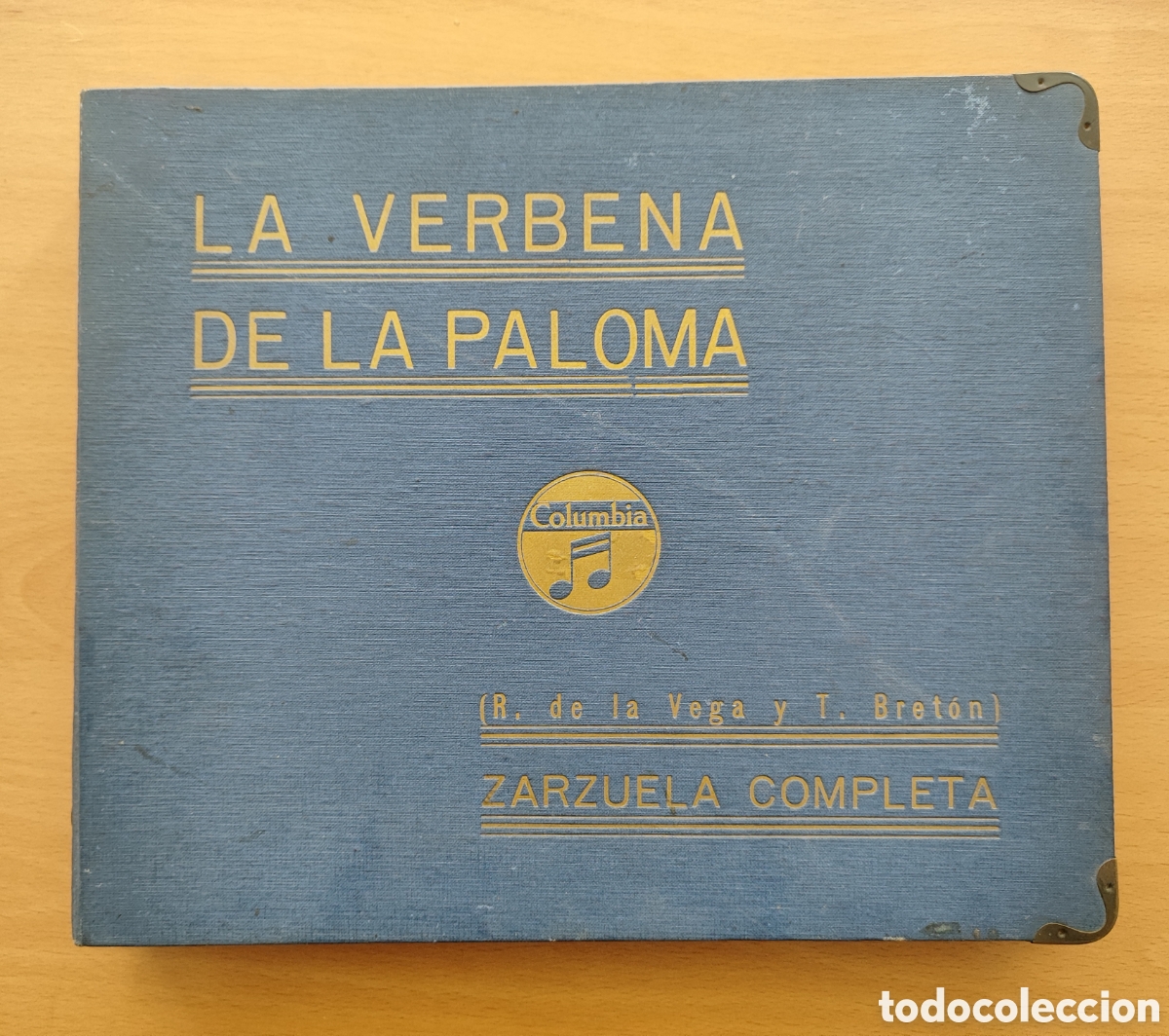 Discos de pizarra: OBRA COMPLETA - ALBUM LA VERBENA DE LA PALOMA - Foto 1