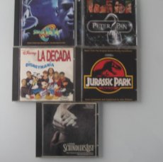 Discos de pizarra: 5 CD BANDAS SONORAS ORIGINALES