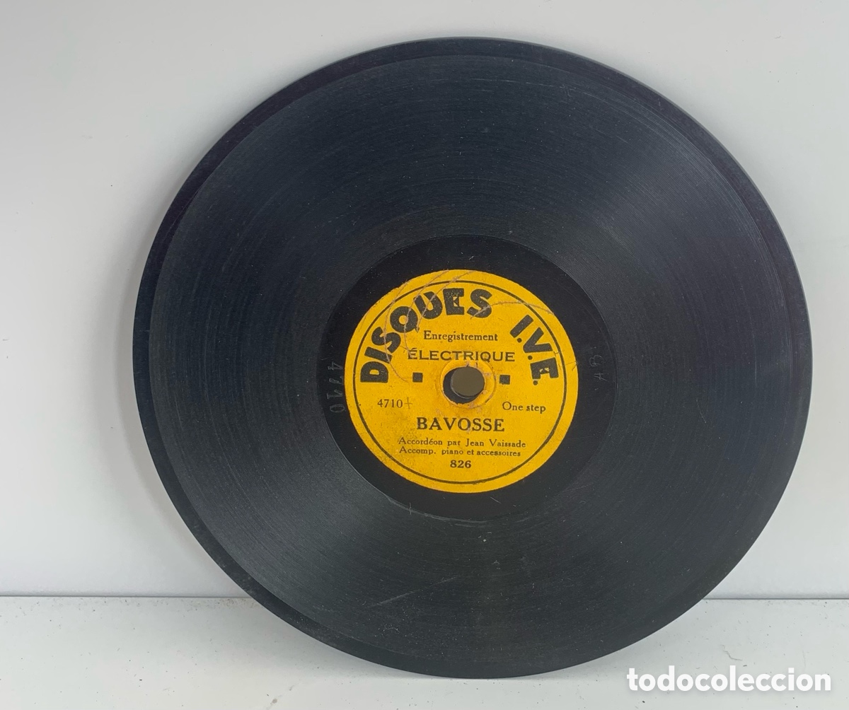 Discos de pizarra: 01_ Lote discos pizarra Disques I.V.E. 15 cm - Foto 3