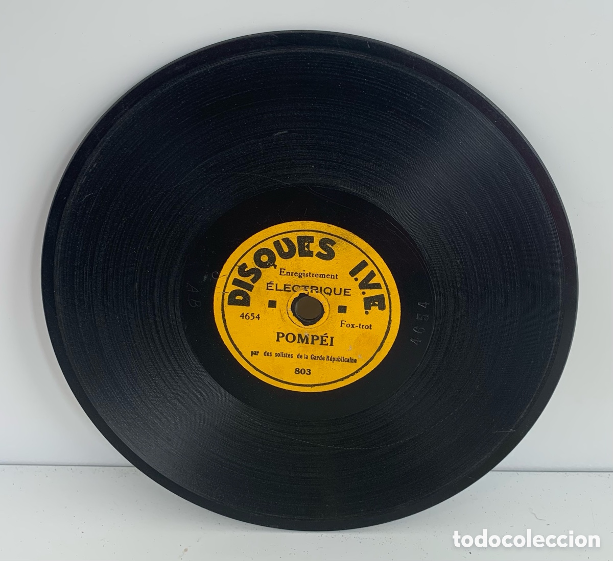 Discos de pizarra: 01_ Lote discos pizarra Disques I.V.E. 15 cm - Foto 6
