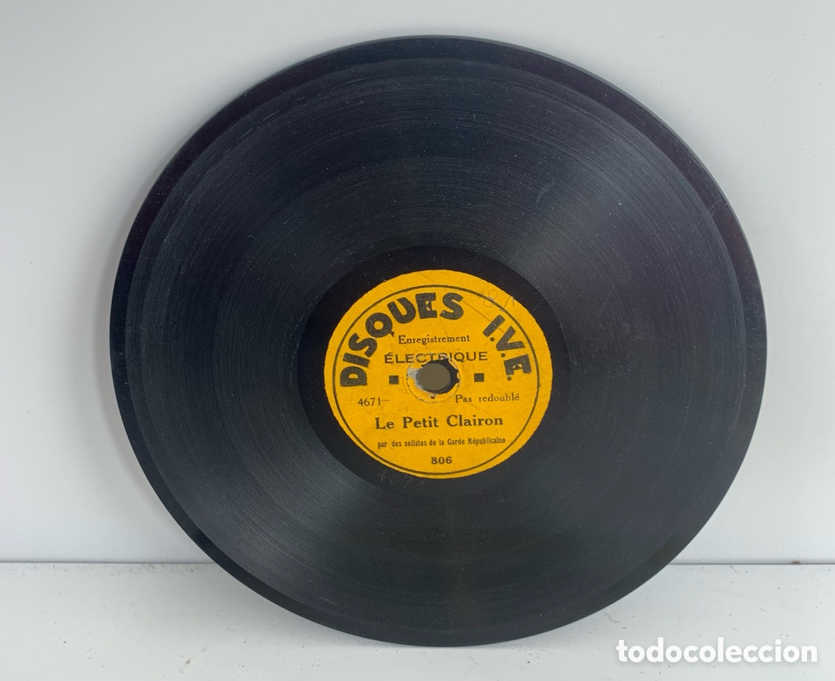 Discos de pizarra: 01_ Lote discos pizarra Disques I.V.E. 15 cm - Foto 9