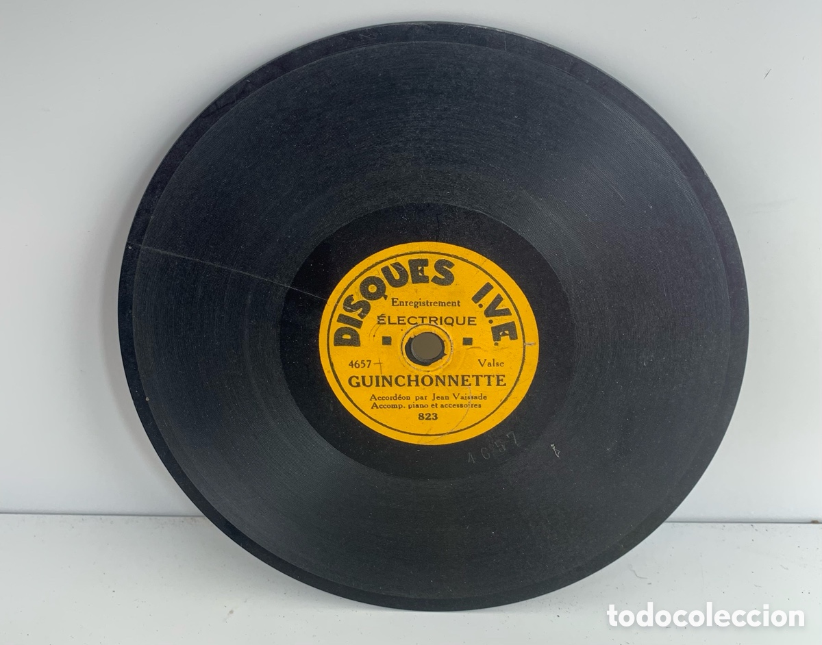 Discos de pizarra: 01_ Lote discos pizarra Disques I.V.E. 15 cm - Foto 11