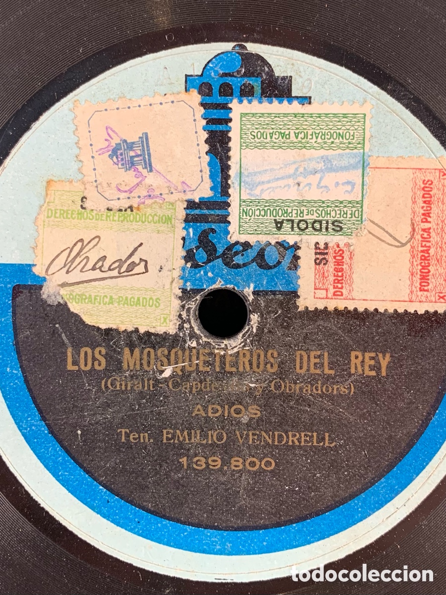 Discos de pizarra: 01_ Album con 10 discos de pizarra - Foto 13