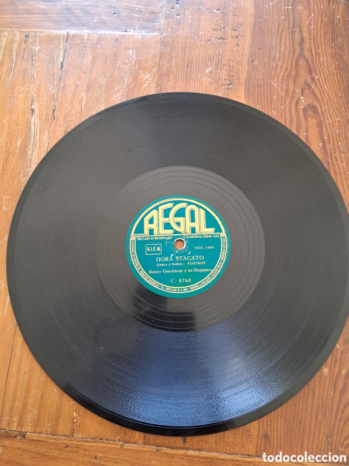 Discos de pizarra: Benny Goodman &rdquo;pobre butterfly/hora stacato&rdquo; - Foto 2