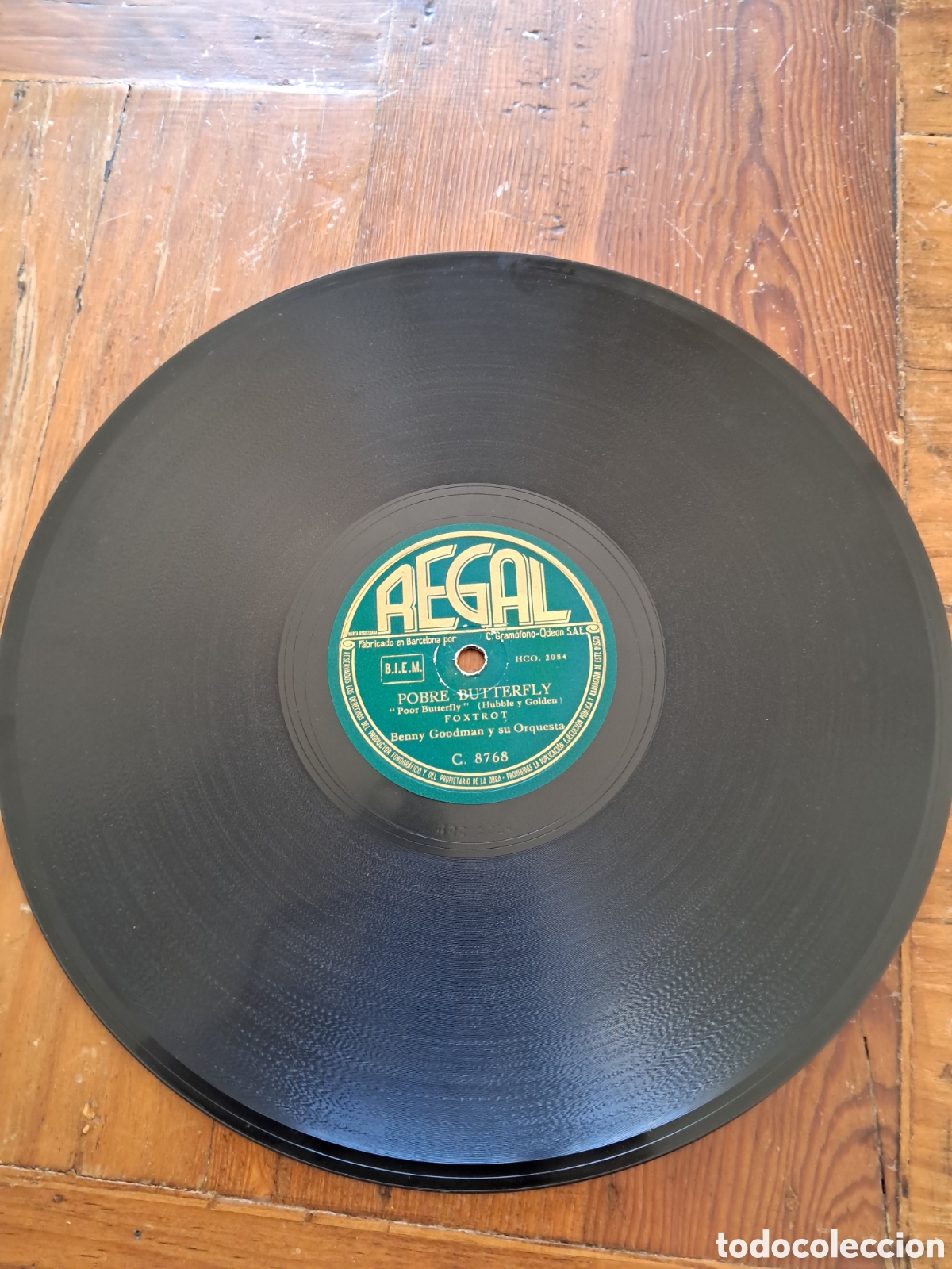 Discos de pizarra: Benny Goodman &rdquo;pobre butterfly/hora stacato&rdquo; - Foto 4