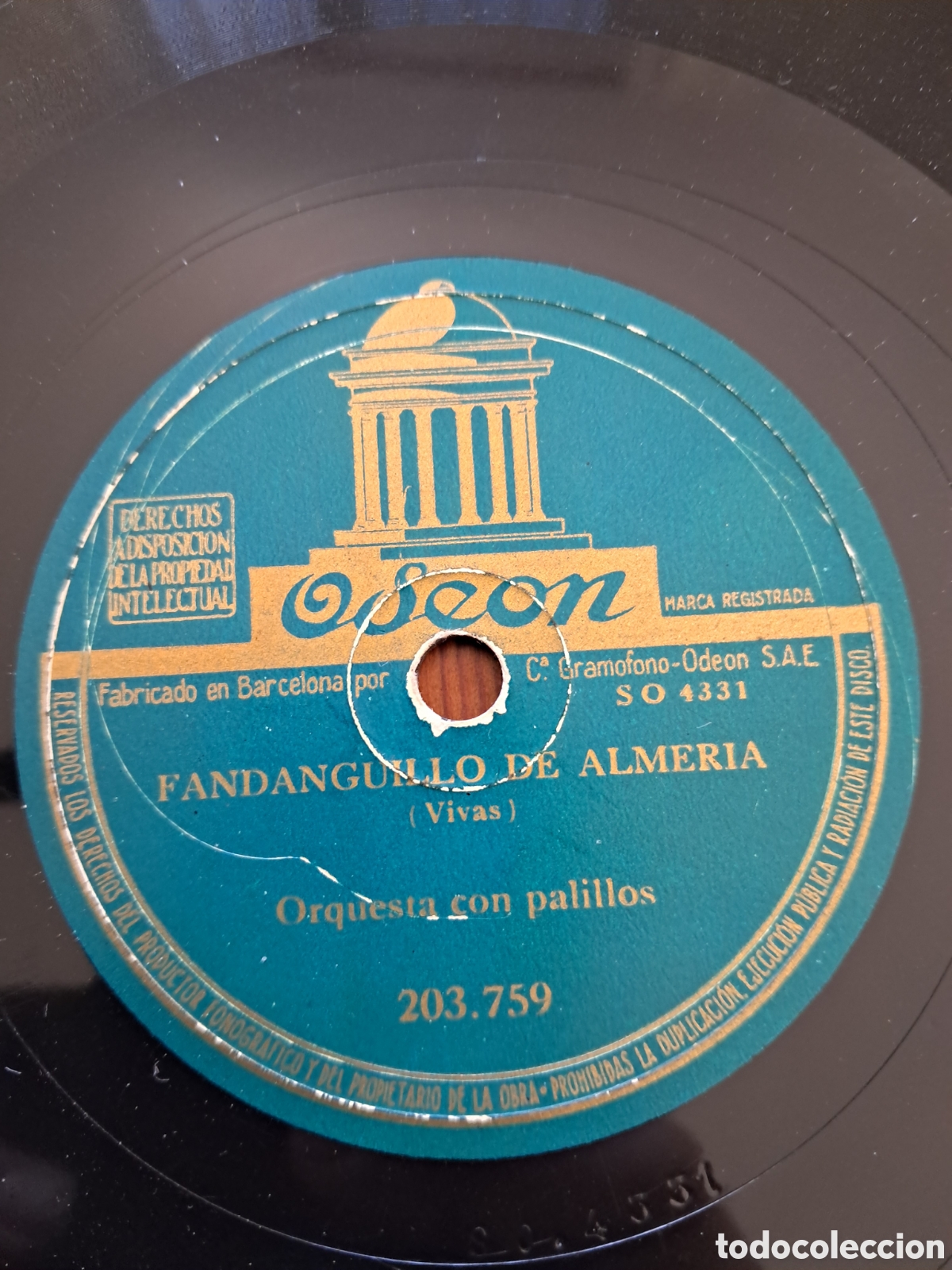 Discos de pizarra: Orquesta con palillos - Foto 1