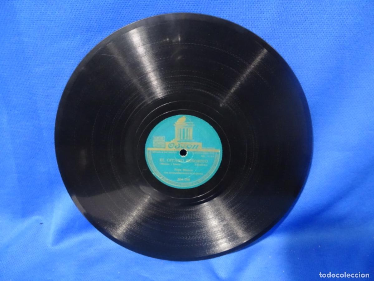 Discos de pizarra: DISCO PIZARRA EL GITANO SE&Ntilde;ORITO, FARRUCA. LA TRINI. PEPE BLANCO. - Foto 4