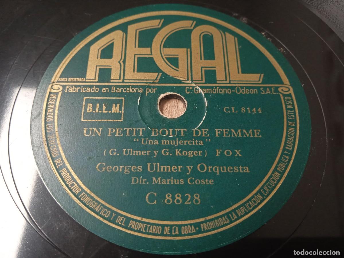 Discos de pizarra: Georges Ulmer y su Orquesta. 78 rpm. - Foto 3