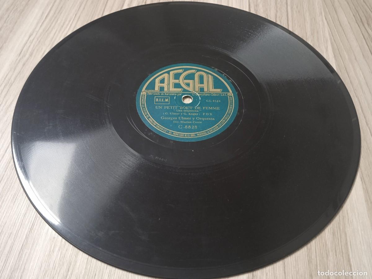 Discos de pizarra: Georges Ulmer y su Orquesta. 78 rpm. - Foto 4