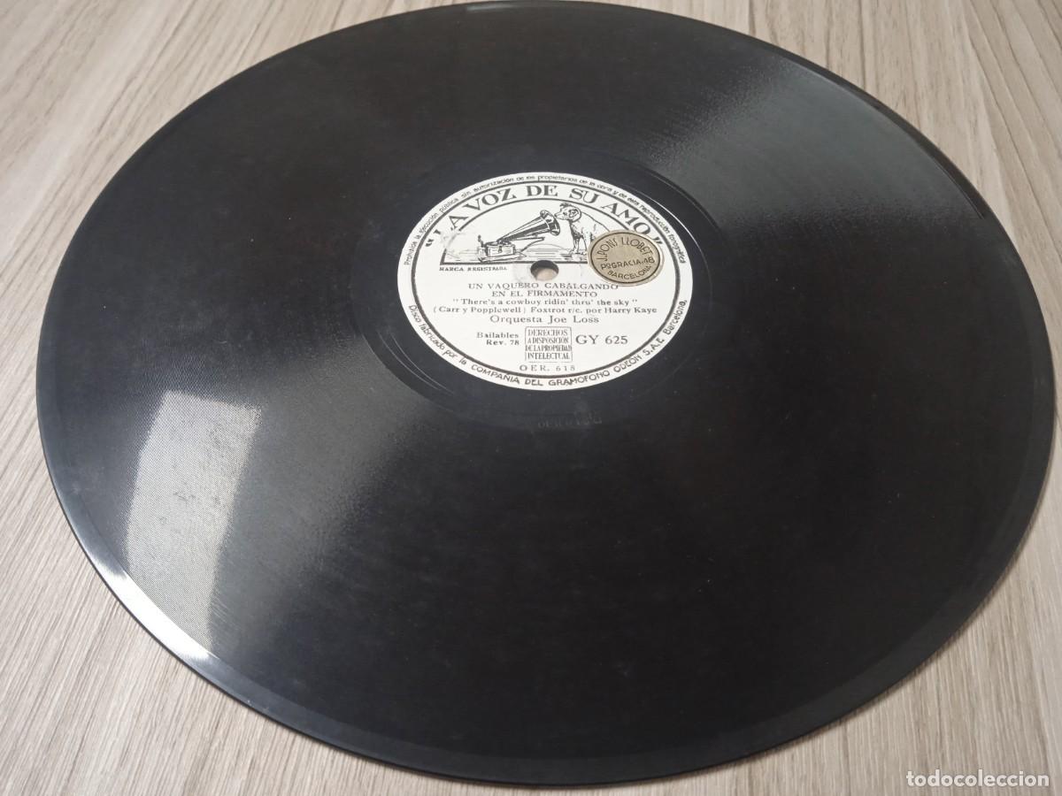 Discos de pizarra: Orquesta Joe Los. Nido de Amor. Fox Trot - Foto 3