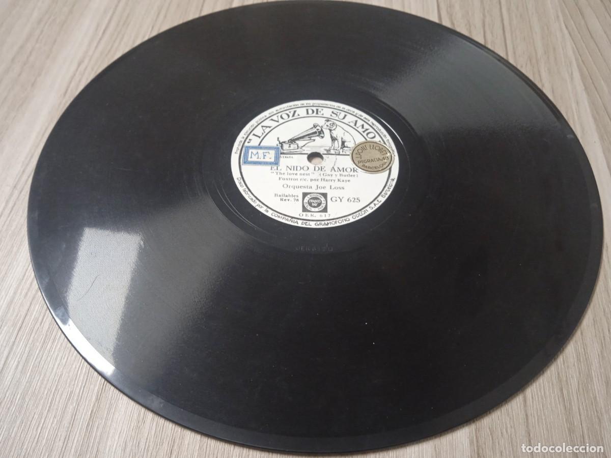 Discos de pizarra: Orquesta Joe Los. Nido de Amor. Fox Trot - Foto 4