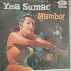 Discos de pizarra: YMA SUMAC ‎– MAMBO! SELLO: CAPITOL RECORDS ‎– H-564 FORMATO: VINYL, LP, 10”, ALBUM, MONO USA,JAZZ,